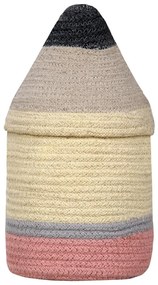 Coș de jucării pentru copii din material textil ø 13x30 cm Pencil Small – Lorena Canals