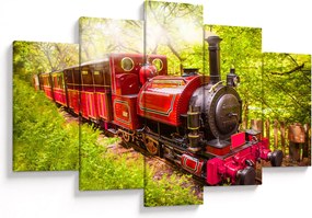 Tablou - Tren cu aburi (150x105 cm)