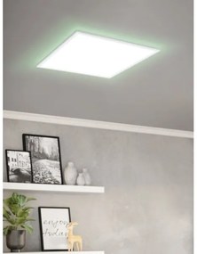 Plafonieră LED RGBW dimabilă Eglo 98766 SALOBRENA-B LED/32,5W/230V 60x60 cm + telecomandă