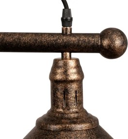 BRILAGI - Lustru suspendat pe cablu FORGE 3xE27/60W/230V cupru/patină