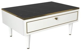 Măsuță de cafea RAVENNA 60x90 cm albă