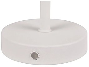 Veioză albă LED cu intensitate reglabilă (înălțime 30 cm) Jeff – Trio