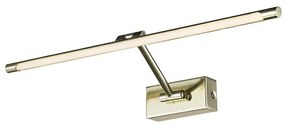 Aplica de perete LED pentru tablou cu brat directionabil DaVinci 58 aurie