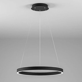 Lustra LED circulara diametru 60cm CRISEIDE, alb, negru sau auriu