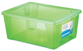 Cutie universala Stefanplast Visual Box XL, 15L, verde 646561