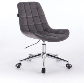 HR590K Scaun Catifea Grafit