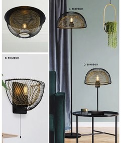 Lampadar design minimalist industrial Honeycomb 6849BGO SRT
