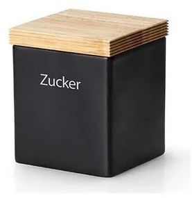 Continenta C3712 - Vas ceramic pentru alimente cu capac 10x10x12,5 cm