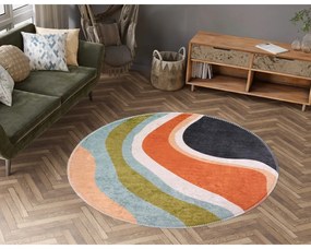 Covor lavabil rotund ø 120 cm Colors of Joy – Vitaus