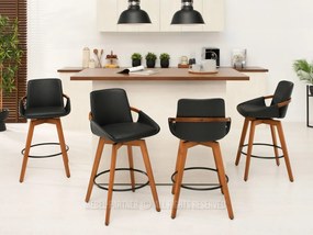 Scaun Heike (nuc închis + nuc). 1110633