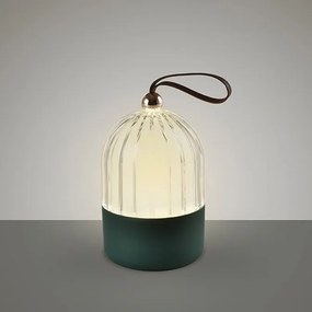 Lampa de masa portabila Chiqui verde