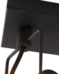 Spot inteligent negru inclusiv 2 Wifi GU10 - Suplux