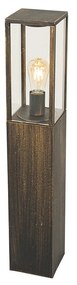 Lampă de podea vintage pentru exterior aur antic 80 cm IP44 - Charlois