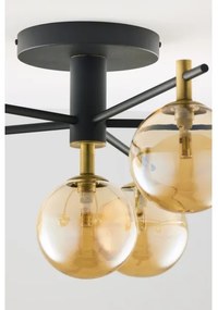 Lustră aplicată Jupiter 2033 FIGARO 6xG9/10W/230V negru/auriu/bej