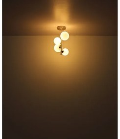 Lustră LED pe tijă RIHA 4xG9/3W/230V crom Globo 56140-4D