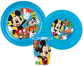 Disney Mickey set de masă, set din plastic