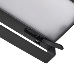 Nordlux - Aplica solară de perete SAULIO LED/4,45W/3,7V IP44