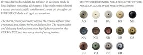 Pendul cu inaltime reglabila design clasic realizat manual BELLUNO