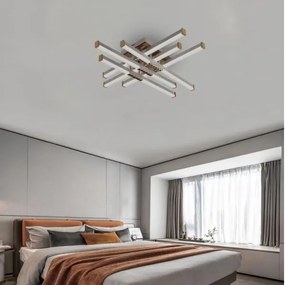 Lustră LED dimabilă aplicată LED/90W/230V 3000-6500K + telecomandă