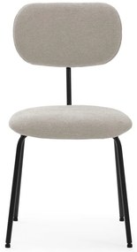 Scaune de dining bej 4 buc. Dash – Marckeric