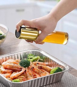 Dozator de ulei cu pulverizator - galben