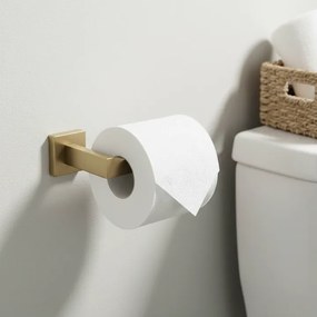 Set accesorii pentru baie Rio auriu periat 4 piese