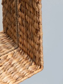 Oglinda de perete, din zambila de apa, cu un raft, Braid