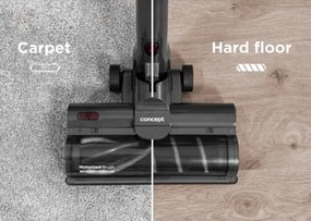 Concept VP6150 - Aspirator vertical 3 în 1 ULTIMATE UV POWER 500W/29,6V 2200 mAh, negru