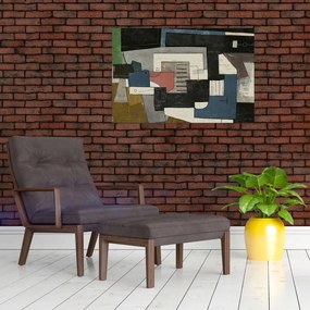 Tablou - Abstracție cubism (90x60 cm)