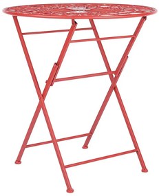 Set mobilier balcon Shealee (roșu). 1075824