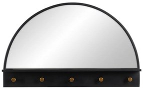 Oglindă de perete cu cuier 69x43 cm – Ixia