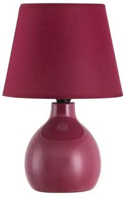 Lampă de masă Rabalux 4478 Ingrid, bordo