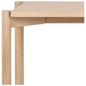 Bibliotecă în culoare naturală cu aspect de lemn de stejar 169x88x30 cm Braidwood – Actona
