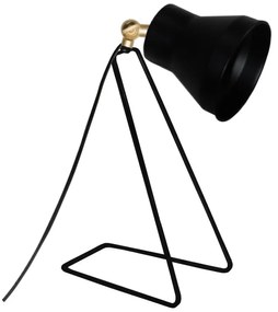 Lampa De Birou Ottis Negru 12x30x35 cm