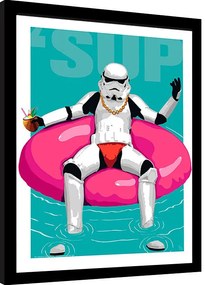 Poster înrămat Star Wars: Original Stormtrooper - Pool Boy