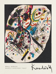 Artă imprimată Small Worlds - Wassily Kandinsky, (30 x 40 cm)
