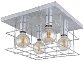 Plafonieră Globo 15530Z-4D MERRIL 4xE27/60W/230V