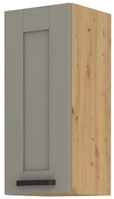 Dulap superior de bucătărie Lucid 30 G 72 1F (Stejar artisan + claygrey). 1045498