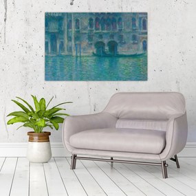 Tablou - Claude Monet, Palazzo da Mula, Venice, reproducere (90x60 cm)