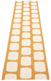 Covor tip traversă pentru interior și exterior galben ocru/crem 70x300 cm Sten Ochre – Pappelina