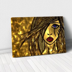 Tablou Canvas - Golden art 40 x 65 cm