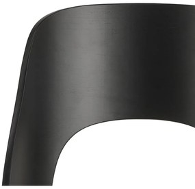 Scaun de birou negru-bej Lucy – Actona