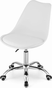 OFERTA Scaun de birou alb PANSY II. calitate secundara