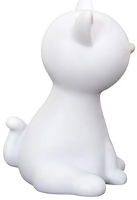 Lampa LED pentru copii CATTY 19cm, alba