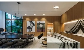 Corp de iluminat LED încastrat RONDO LED/18W/230V 4000K d. 26 cm lemn masiv stejar APLED