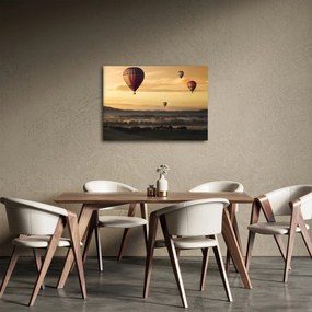 Tablou cu baloane zburând (70x50 cm)