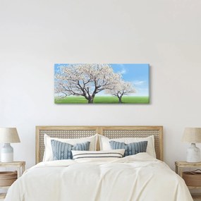 Tablou cu copaci (120x50 cm)