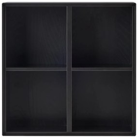 Bibliotecă de perete neagră 68x68 cm Edge by Hammel – Hammel Furniture