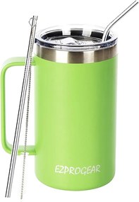 Cană de cafea Ezprogear, 650 ml, din oțel inoxidabil