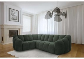 Colțar verde închis (cu colț pe partea stângă/în formă de ”L”) Shell – Miuform